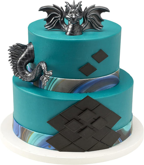Decopac Dragon Creations Cake Decorations - Cake Topper, Gray...