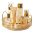 Lazy Susan Rotating Makeup Organizer for Vanity, High-Capacity Skincare Clear Make Up Storage Perfume Organizers Cosmetic Dresser Organizer Counte...