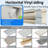 Vinyl Siding Hooks Hanger 10 Pack, Heavy Duty Siding Clips for Hanging on Patio, No-Hole Needed Stainless Steel Siding Hook to Decor Wreath Things...