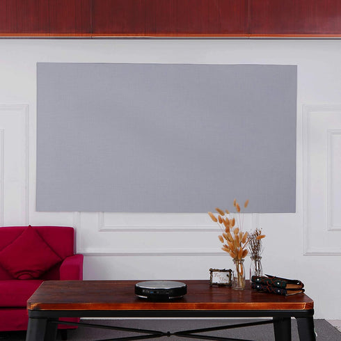 80-inch Portable Projector Screen HD 16:9 Frameless Video Projection Screen Foldable Wall Mounted for Home Theater Office Movies...