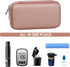 Diabetic Supplies Hard Case Diabetic Supply Organizer Bag Carrying Case for Diabetes Testing Kit Blood Glucose Monitor with Blood Sugar Glucometer...