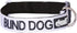 Blind Dog White Color Coded Alert Warning S-M L-XL Buckle Dog Collars (S-M Collar 10-17"Lx1"W)...