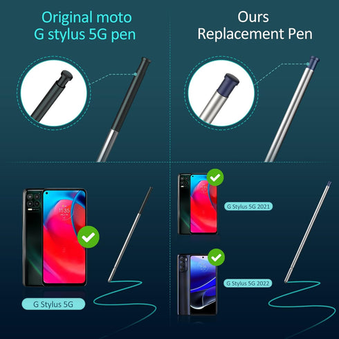 Stylus Pen for Moto G Stylus 5G 2021 Touch Screen Pen Replacement for Motorola 2021 XT2131 All Version Touch Parts Stylus S Pen...