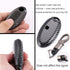ontto 5 Buttons Keycase Fit for Nissan Remote Key Fob Cover Fit for Infiniti Carbon Texture Black...