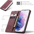 Kowauri Flip Case for Galaxy S21,Leather Wallet Case Classic Design with Card Slot and Magnetic Closure Flip Fold Case for Samsung Galaxy S21 5G (...