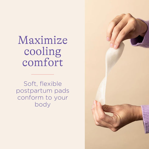 Lansinoh Postpartum Pads, Postpartum Essentials Padscicles, Perineal Ice Packs with Cooling and Comforting Aloe Vera, Witch Hazel Pads for Postpar...