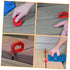 OSALADI 12pcs Decking Board Spacers Gap Decking Board Spacer Deck Board Spacer Guide Deck Board Spacers Decking Board Spacer 1/4 Deck Board Spacer...