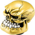 Yellow Universal Manual Wicked Skull Head Gear Stick Car Shift Knob Shifter Halloween...