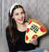 Seymour Butz Plush Pizza - Funny Stuffed Animal Valentine for Girlfriend, Boyfriend, Husband or Wife...