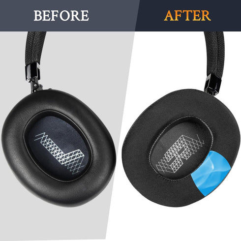 SOULWIT Cooling Gel Replacement Ear Pads for JBL E65 (E65BT E65BTNC)/Live 650 (650NC 650BTNC)/Live 660 (660NC 660BTNC)/Duet NC Over-Ear Headphones...