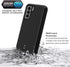 MMY Case for Samsung Galaxy S21 FE Case + Tempered Glass Screen Protector Heavy Duty Shockproof Drop Dust Proof 3 in 1 Defender Black...