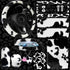 JINGSEN11 Pieces Fluffy Car Accessories Set,Fluffy Cow Print Plush Steering Wheel Covers for Women Soft Fleece Handbrake Cover Shift Cover Car Tri...