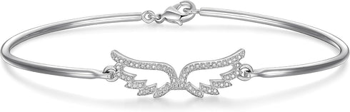 MORGAN & PAIGE Bronze Open Bangle Bracelet...
