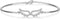 MORGAN & PAIGE Bronze Open Bangle Bracelet...