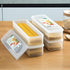 2Pcs Pasta Storage Container Kitchen Spaghetti Food Storage Box - Noodle Canister With Lid for Spaghetti, Noodles, Pasta, Eggs, Fruits Snacks (2Pc...
