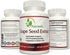 Grape Seed Extract 400mg - 120 Vegetarian Capsules with 95% Proanthocyanidins - Natural Non-GMO Antioxidant Supplement - Grapeseed Extract Capsule...