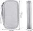 Electronic Organizer Small Travel Cable Organizer Bag, Digital Gadget Organizer Case, Waterproof Travel Gear Storage Carrying Sleeve Pouch for Cab...