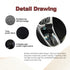 Auto Gear Shift Knob Cover Bling Car Knob Gear Stick Protector PU Leather Shift Gear Cover with Bling Interior Accessories Interior Accessories Un...