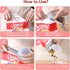 4pcs Food Bag Clips with Pour Spouts, Great Clips Bags for Kitchen, Suitable for Small Particle Food, Liquid,Flour and Baby Food Storage Organizer...