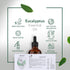 HBNO® California Bottled Eucalyptus Essential Oil for Diffuser 4 fl oz (120ml) - Natural Eucalyptus Oil - Perfect Eucalyptus Oil Essential Oil for...