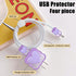 Cute Cable Protector for iPhone Charger with Unique Design 3D Love Heart Wave Data Cable USB Charger Data Line Phone Wire Saver Protector for iPho...