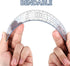 Plastic Goniometer Quick Angle Protractor Clear Angle Finder Angle Ruler with 7 Inch Arm Angle Measurement Tool for School Office Measuring Drawin...