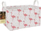 HUNRUNG Rectangle Storage Basket Cute Canvas Organizer Bin for Pet/Children Toys, Books, Clothes Perfect for Rooms/Playroom(Rectangle Flamingo)...