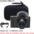 Hard EVA Carrying Case for Sony ZV-1 Digital Camera Case (small)...