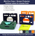 Pocoukate Protective Case for Instax Mini EVO, Soft Silicone Cover Bag with Screen Protector for Fujifilm Instax Mini EVO Instant Camera - Light-G...