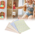 4 Sheets Dollhouse Wallpaper,Dollhouse Wallpaper for 1/12 Scale Dolls House,Different Patterns Lovely Miniatures Dolls House DIY Decor Accessories...