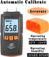 Digital Moisture Meter Pin-Type Multifunctional Humidity Water Detector for Building Material Firewood Walls Paper...