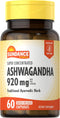 Sundance Ashwagandha Supplement 920mg | 60 Capsules | Super Concentrated | Traditional Ayurvedic Herb | Non-GMO, Gluten Free Supplement...