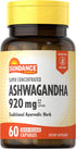 Sundance Ashwagandha Supplement 920mg | 60 Capsules | Super Concentrated | Traditional Ayurvedic Herb | Non-GMO, Gluten Free Supplement...