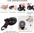 CONBOLA Suction Cups Hooks Heavy Duty Camper Accessories Car Camping Essentials Tie Down 2 Pieces Suction Cup with Securing Hook Strong Power for ...