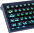 Hyekit Keycaps 108 Keys Backlight Keycap Set OEM Profile Double Shot Shine Through Custom Keycaps for Cherry Gateron MX Switches Mechanical Keyboa...