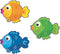 Fun Express Bulletin Board Cutouts - Fish - 48 Pieces - VBS Vacation Bible School Supplies/Decor - Educational and Learning Activities for Kids...
