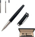 Metal Ballpoint Pen Business Signature Pen Gel Pen with Two Black Refills Nice Gift for Friends and Family (Black)......