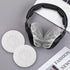 100Pcs White Non-Woven Sanitary Headphone Ear Cover, Disposable Super Stretch Covers Washable, for Most On Ear Headphones Earpads (6.5 cm/ 2.6 Inc...