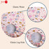 Joyo roy 4Pcs Plastic Diaper Covers for Girls Plastic Underwear for Potty Training Underwear for Girls Toddler Rubber Pants for Babies and Toddler...