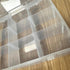 9 Grid Plastic Storage Box Colorful Mini Storage Compartment Box Desktop Home Miscellaneous Jewelry Items Can Hold Crafts Earrings Pins Screws Nai...