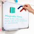 Mini Dry Erase Erasers, 48 Pack Magnetic Whiteboard Eraser for kids, Chalkboard Cleansers for Classroom, Home and Office (Green)...