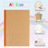 EOOUT 20 Pack A5 Kraft Notebooks, Lined Journal Bulk with Rainbow Spine, 10 Colors, 60 Pages Soft Cover Composition Notebooks for Women Girls Kids...