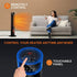 Tower Heater with 3D Flame, Remote Control...
