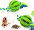 Interactive Rope Toys for Puppies?Adjustable Food Dispensing Dog Toy Balls for Teeth Cleaning and Mental Stimulation to Keep Them Busy, Dog Teeth ...