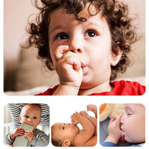 Baby Teethers for 3+ Months Infants Sucking, Food Grade Silicon Astronaut Styling Teething Toy, BPA Free...