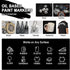 4 Count Dual Tip Oil Based White Black Paint Markers Paint Pens(0.7mm & 3mm), Permanent Paint Marker, Waterproof, Quick Dry, for Rock Painting, Wo...