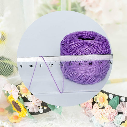 Soft 20colors crochet thread yarn 20 Pack Electric Blue Gradient......