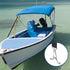 4 PCS Marine Grade Double Snap Hook Strap and Pad Eye Straps, Adjustable Heavy Duty Bimini Top Straps, 28"~60" Boat Awning Hardware Accessories, S...