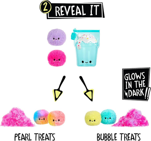 Fluffie Stuffiez Boba Drink Small Collectible Feature Plush - Surprise Reveal Unboxing Huggable Tactile Play Fidget DIY Ultra Soft Fluff...