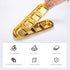 drizzle Sauce Dish Stainless Steel Gold Soy Tomato Sauce Salt Vinegar Sugar Spices Flavor Condiment Dip Bowls Korean BBQ Home Kitchen Plates...